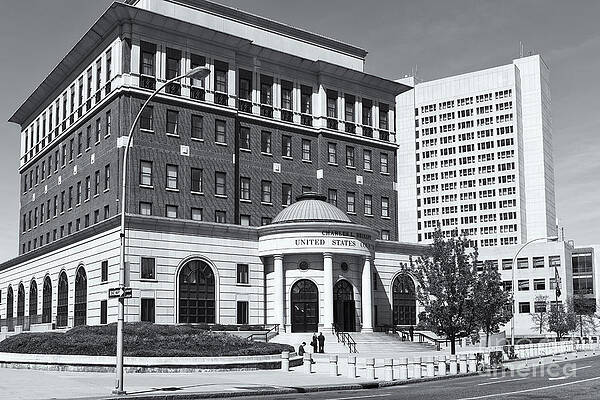 Wall Art featuring the photograph Charles L. Brieant United States Courthouse X by Clarence Holmes