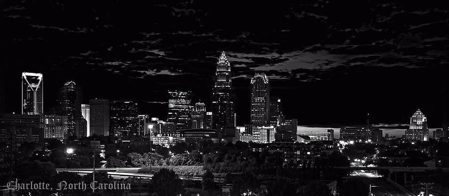 North Carolina Wall Art featuring the photograph Charlotte North Carolina by Flees Photos