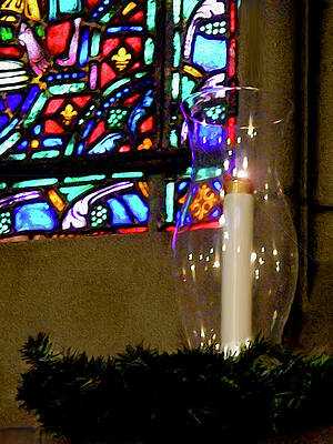 Reflection Wall Art featuring the digital art Christmas Eve by Gina Harrison