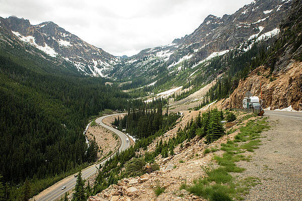 Washington Photograph - Climbing Washington Pass by Tom Cochran