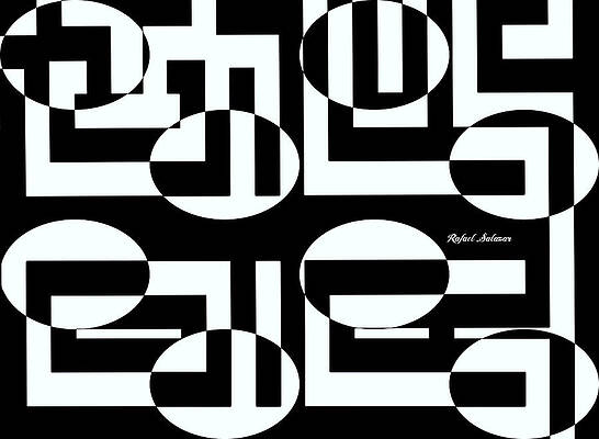 Wall Art featuring the digital art Closer Look by Rafael Salazar