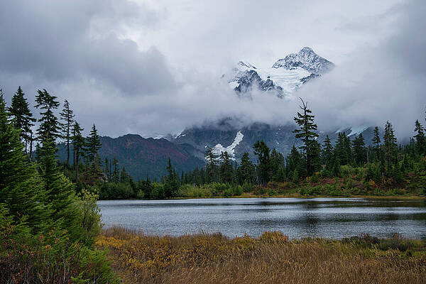 September Photograph - Cloud Mountain by Tom Cochran