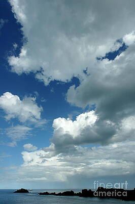 Cloud Photograph - Clouds Over Pointe Du Grouin by Sami Sarkis Photography