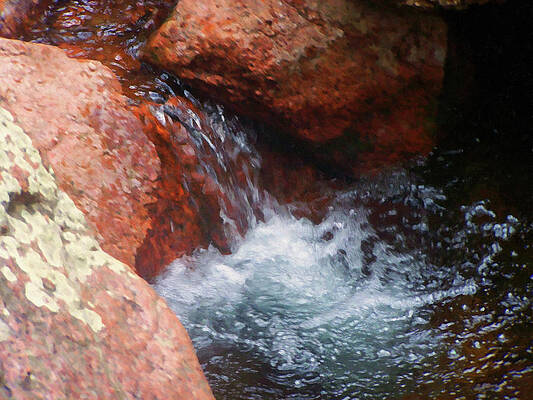 Painting - Colorado Springs Area Digital Oil #37 by Flees Photos