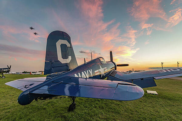 David Photograph - Corsair Sunset by David Hart