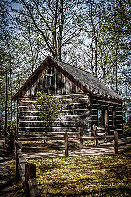 Wall Art featuring the photograph Cozy Cabin by Joann Copeland-Paul