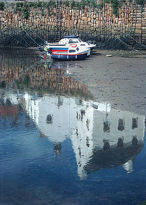 Wall Art featuring the photograph Crail Reflection I by Kenneth Campbell