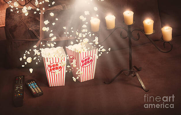 Wall Art featuring the photograph Creative Still Life Home Entertainment Photo by Jorgo Photography