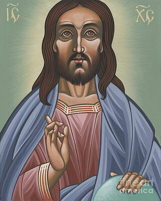 Cristo Pantocrator Icon Print
