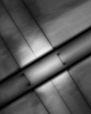 Minimalist Digital Art - Cross Product by Vic Eberly