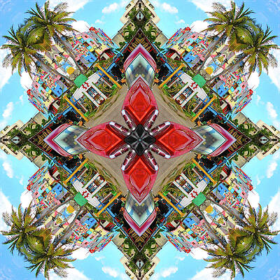 Wall Art featuring the photograph Cuban Kaleidoscope by Marla Craven