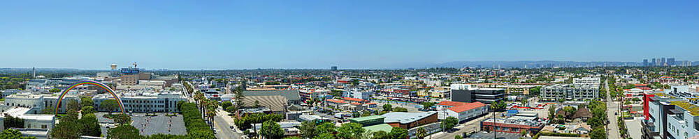 Los Angeles Wall Art featuring the photograph Culver City West View by Kelley King
