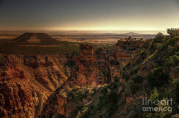 Wall Art featuring the photograph Dark Canyon by Kype Hills