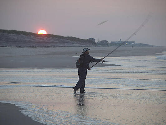 Card Wall Art featuring the photograph Dawn Patrol by Robert Newman