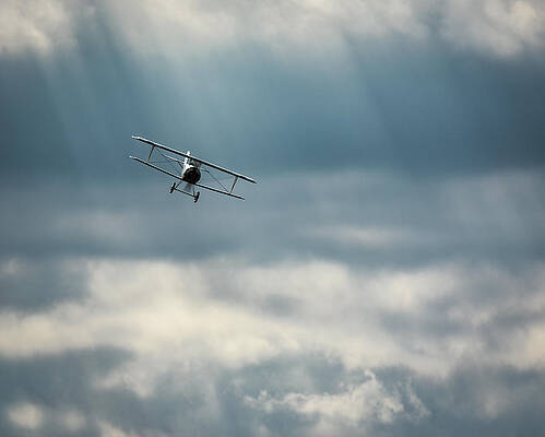 Blue Photograph - Dawn Patrol Sun Rays by David Hart