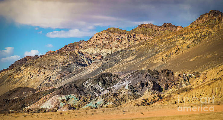 Wilderness Wall Art featuring the photograph Death Valley Artist's Palette by Blake Webster