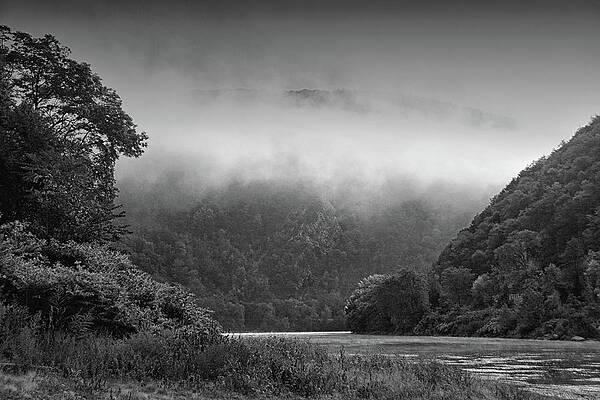 Wall Art featuring the photograph Delaware Water Gap Clouds Set In by Raymond Salani III