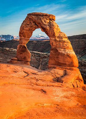 Nature Wall Art featuring the photograph Delicate Arch - Arches National Park Photograph by Duane Miller
