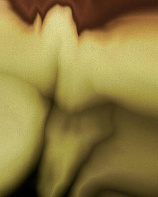 Unique Wall Art featuring the digital art Dental Dilemma by Vic Eberly