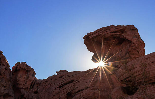 Sky Photograph - Desert Sun by Ed Clark