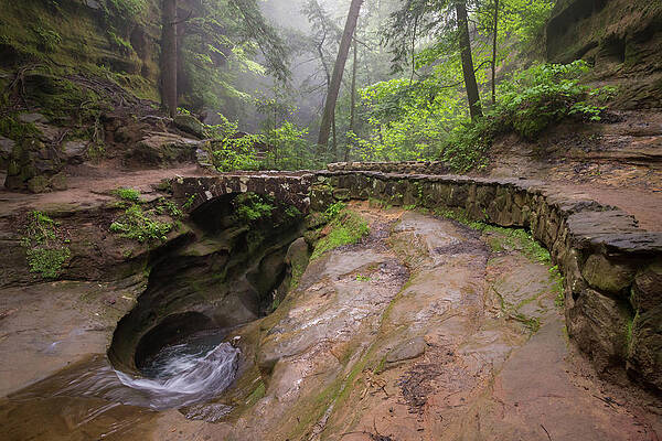 Wall Art featuring the photograph Devil's Bathtub by Steve L'Italien