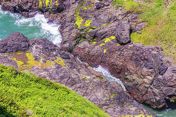 Water Photograph - Devils Crack by Jonny D