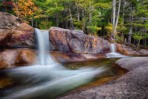 Mountain Photograph - Diana's Baths 7913 by Dan Beauvais