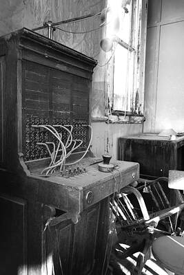 America Photograph - Disconnected -- Old Hotel Switchboard At Bodie State Historic Park, California by Darin Volpe