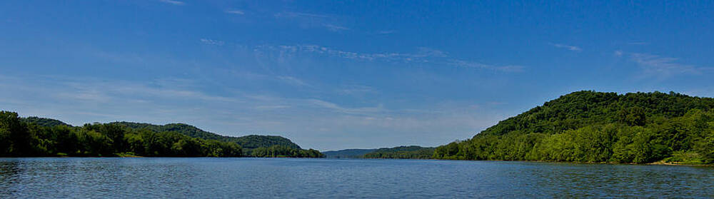 Water Photograph - Down The Ohio River by Jonny D