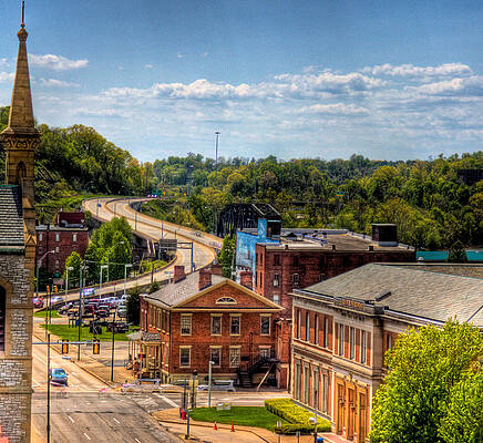 West Virginia Photograph - Downtown Pkb by Jonny D