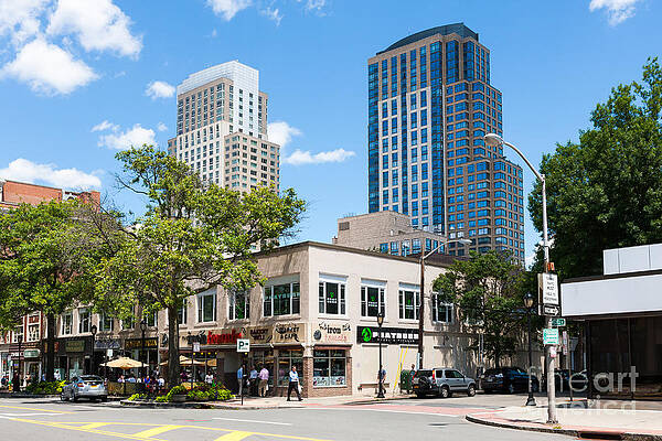 Wall Art featuring the photograph Downtown White Plains New York XI by Clarence Holmes