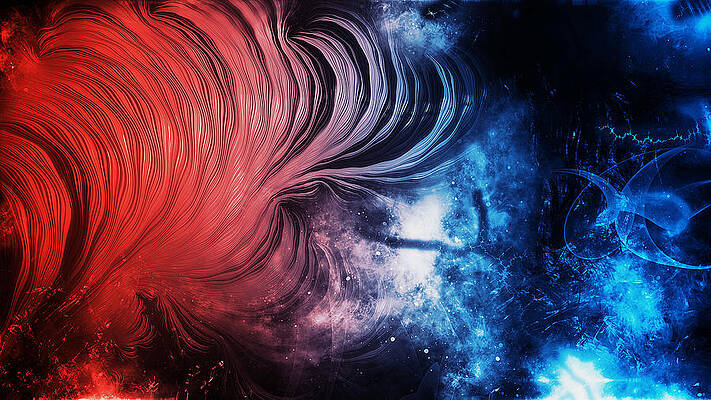 Mysterious Painting - Dreaming Softly by AM FineArtPrints