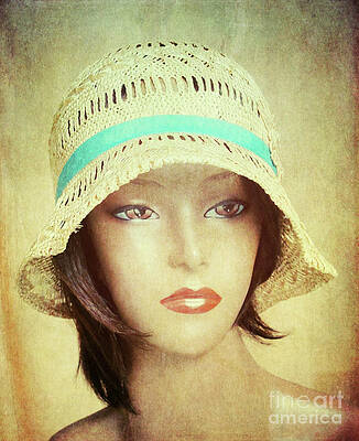 Textured Photograph - Dreamy Lass by Onedayoneimage Photography