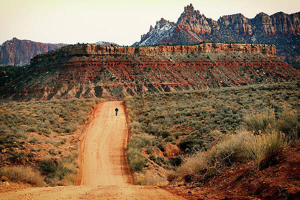 Rocky Photograph - Dusty Lane by Nicholas Blackwell