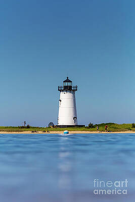 Massachusetts Wall Art featuring the photograph Edgartown Harbor Light I by Clarence Holmes