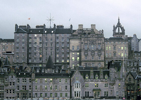 Wall Art featuring the photograph Edinburgh by Kenneth Campbell