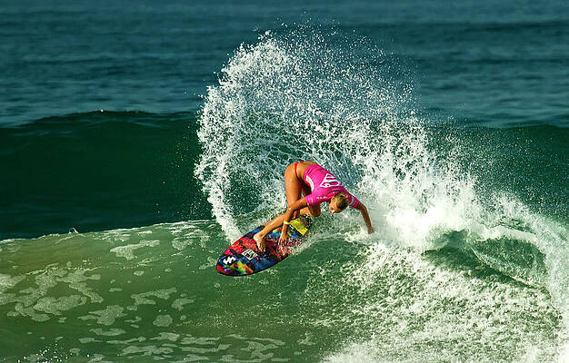 Athlete Wall Art featuring the photograph Ellie-Jean Coffey AUS by Waterdancer