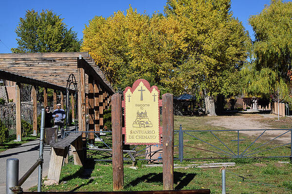 Fall Wall Art featuring the photograph Entrance To The Santuario by Tom Cochran