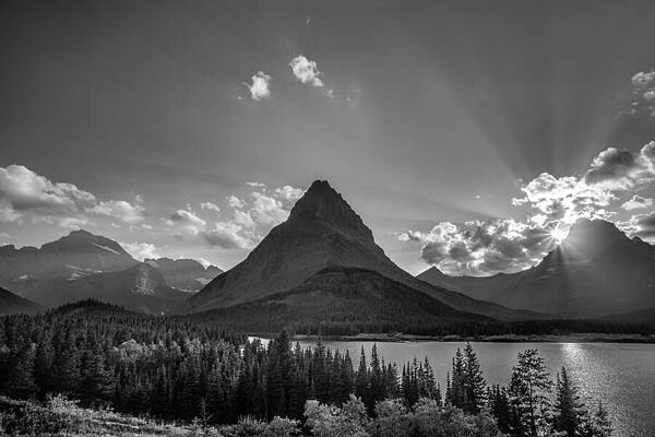 Wall Art featuring the photograph Exaltation - Glacier National Park by Adam Mateo Fierro