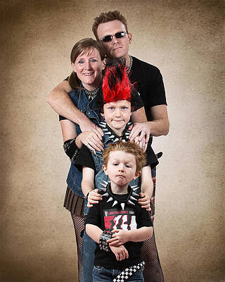 Halloween Photograph - Family by Al Poullis