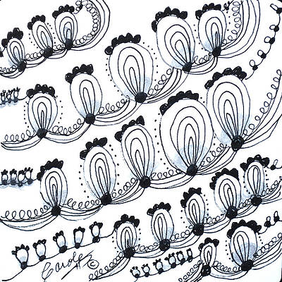 Carer Wall Art featuring the drawing Family by Carole Brecht