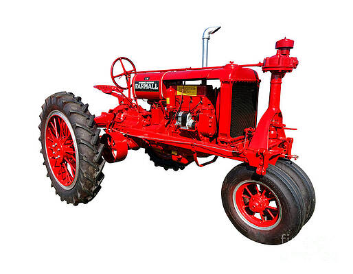 Wall Art featuring the photograph Farmall F20 by Olivier Le Queinec