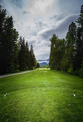 Sky Photograph - Fernie Tee Box by Darcy Michaelchuk
