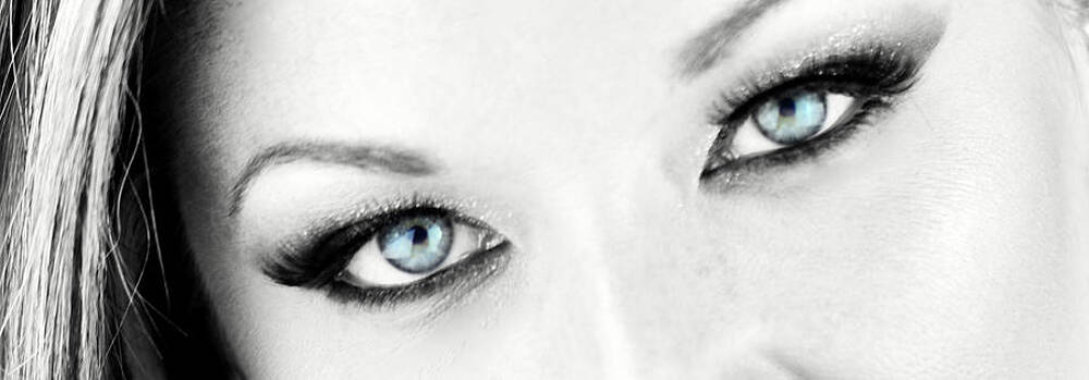 Sexy Wall Art featuring the photograph Flashing Eyes by La Dolce Vita