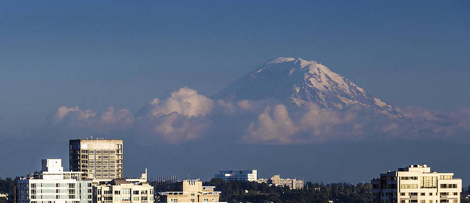 Sky Photograph - Floating Mountain by Ed Clark