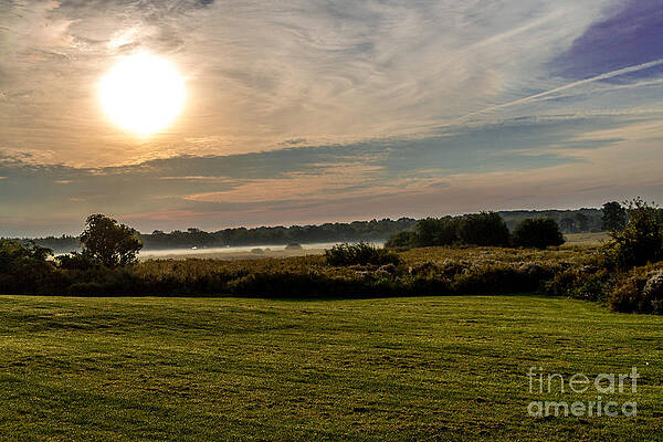 Sky Wall Art featuring the photograph Fog Burn by William Norton