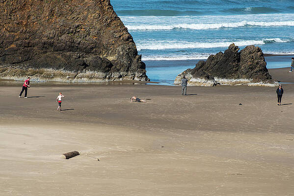 Oregon Wall Art featuring the photograph Football And Pushups by Tom Cochran
