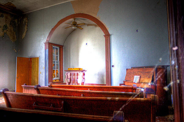 Architecture Wall Art featuring the photograph Forgotten Ministries by Jonny D
