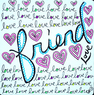 Carer Wall Art featuring the photograph Friend by Carole Brecht