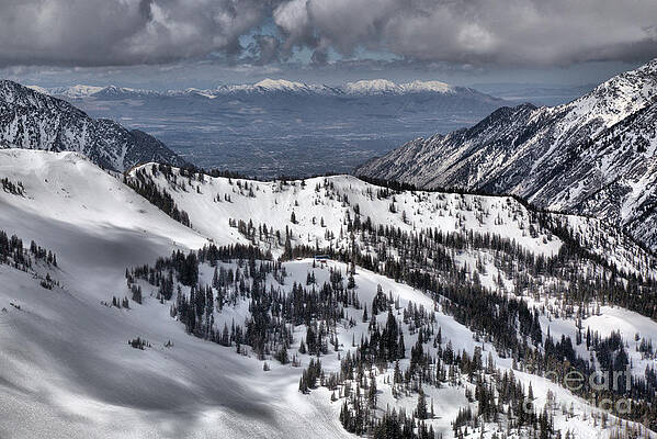 Utah Photograph - From Snowbird To Salt Lake by Adam Jewell